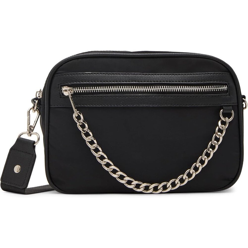 Women's Small Black Crossbody Bag Compact Camera Purse for Travel & Everyday